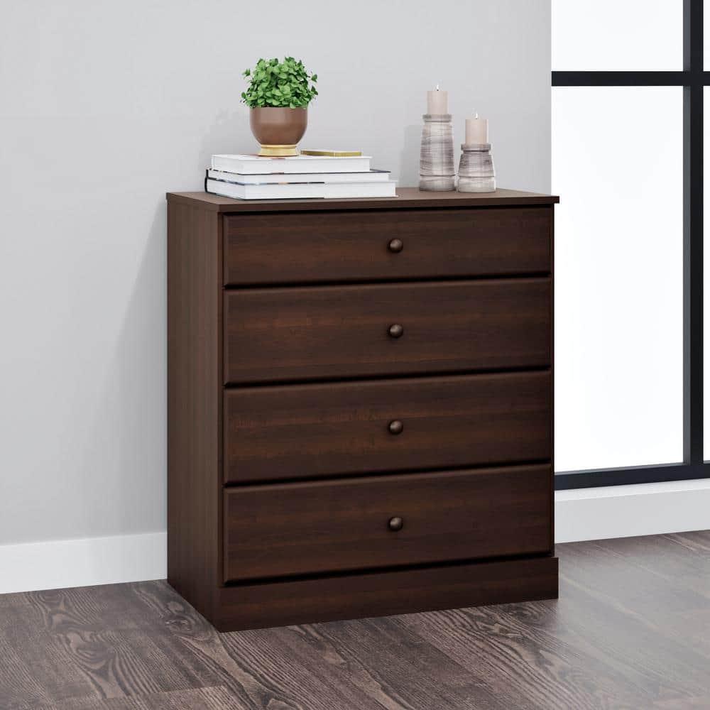 Mcclarrie Simplistic 4 Drawer 30" W Dresser
