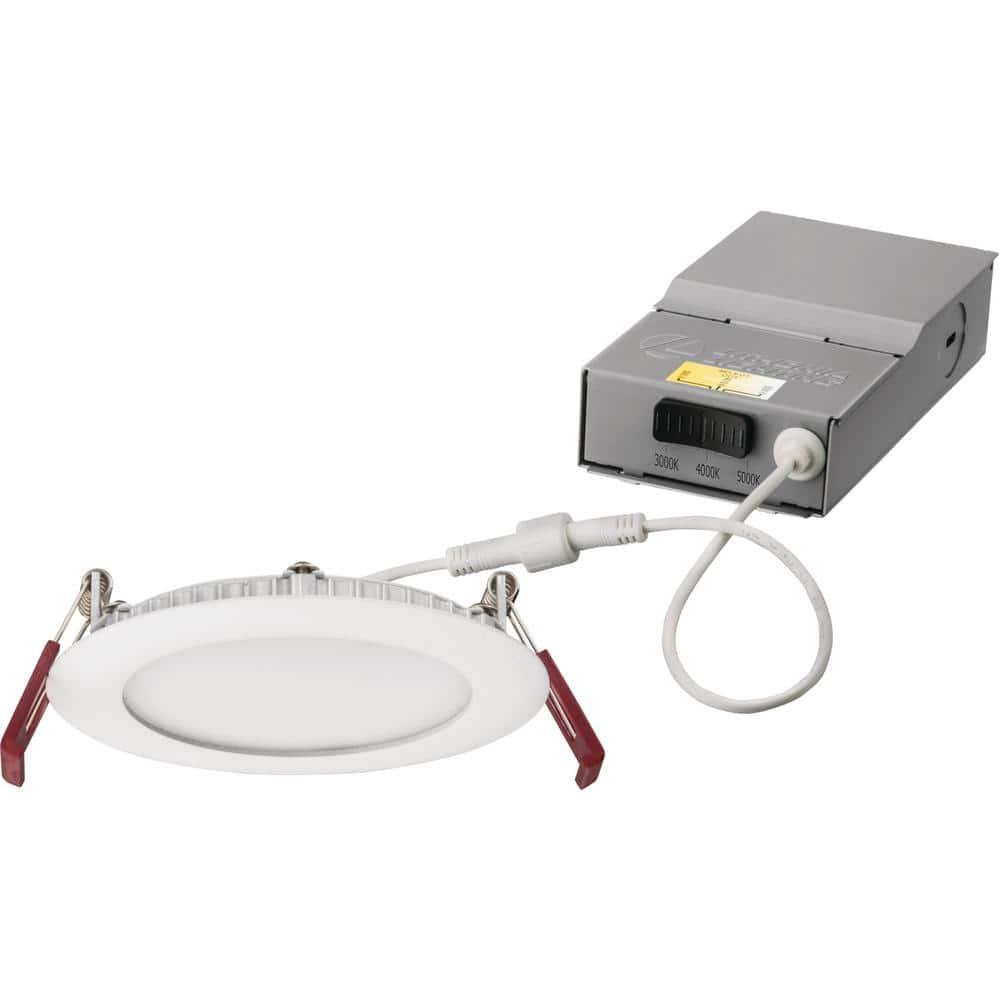 Wafer 4'' Dimmable Air-Tight LED Canless Recessed Lighting Kit
