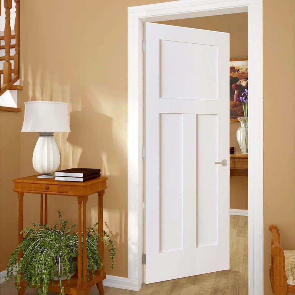 Kimberly Bay Paneled Solid Wood Primed Standard Door