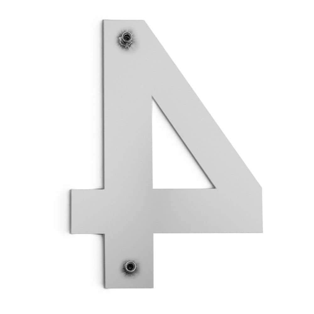 ModernStainlessHardware 6'' H Stainless Steel House Number