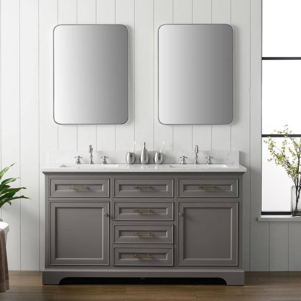 Sudio Design Thompson 60" W Double Vanity & Reviews | Perigold