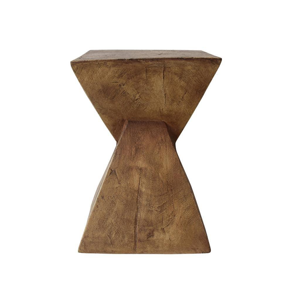 Kajsa Outdoor Light-Weight Concrete Accent Table