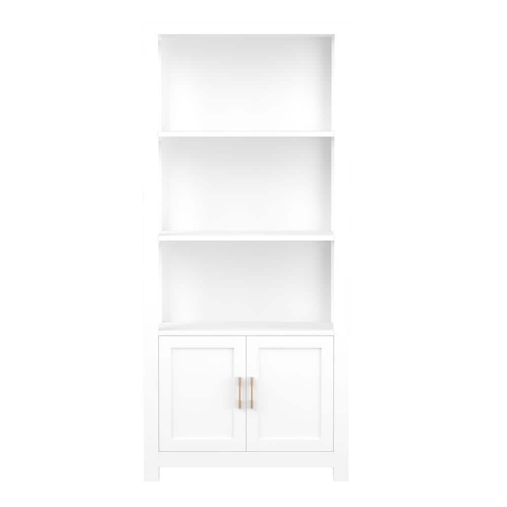 Martha Stewart Teague Martha Stewart 68" Shaker Bookcase with Storage Cabinet