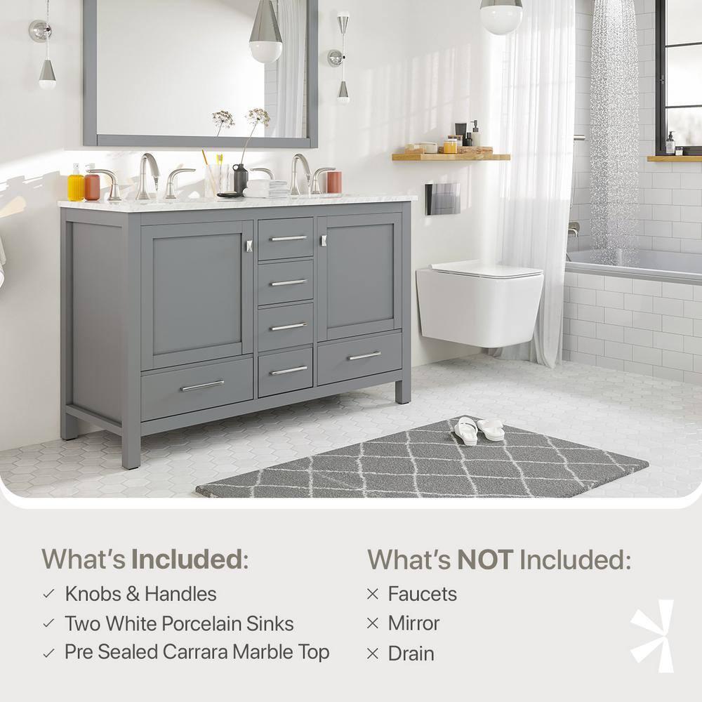 Eviva London 48" Double Bathroom Vanity