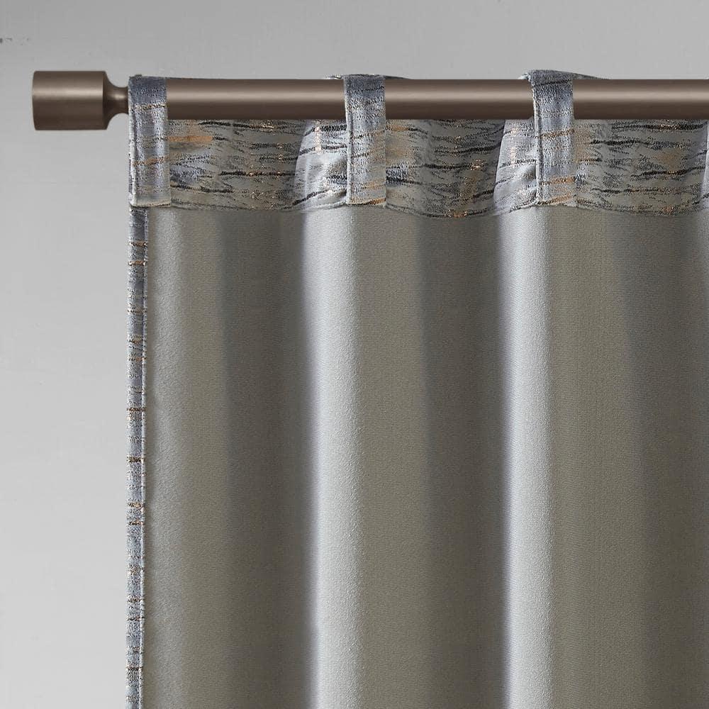 510 Design Colt Room Darkening Poly Velvet Rod Pocket/Back Tab Curtain Panel Pair & Reviews | Wayfair