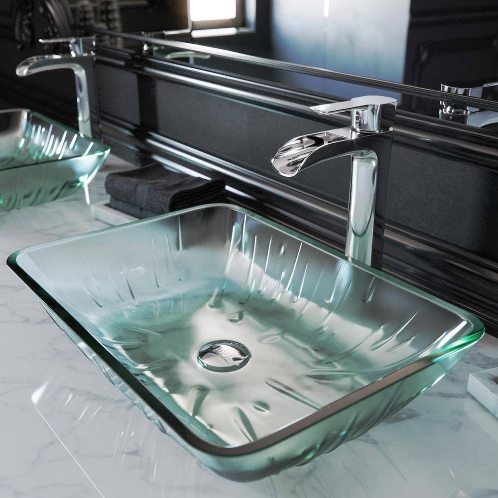 Niko 11" H Single Handle Vessel Sink Bathroom Faucetwith Pop-up Drain