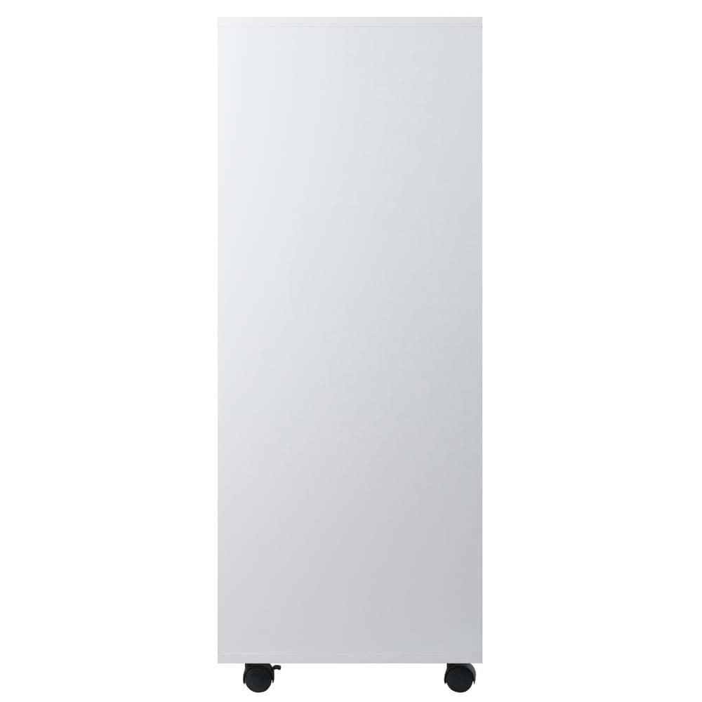 Halifax 5 Drawer Cabinet White - Winsome: Wood Composite Office Furniture, Printer Stand with Storage