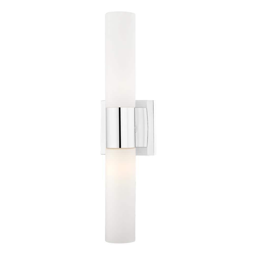 Livex Lighting Aero 2 - Light Vanity in  Polished Chrome
