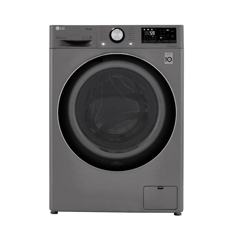 LG LG Smart Wi-Fi Enabled Compact Front Load All-In-One Washer/Dryer Combo with Built-In Intelligence, 2.4 cu. ft. WM3555HVA