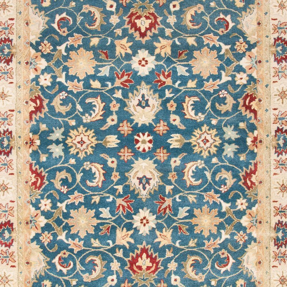 Antiquity AT15 Hand Tufted Indoor Area Rug - Blue/Beige - 8'3"x11' - Safavieh