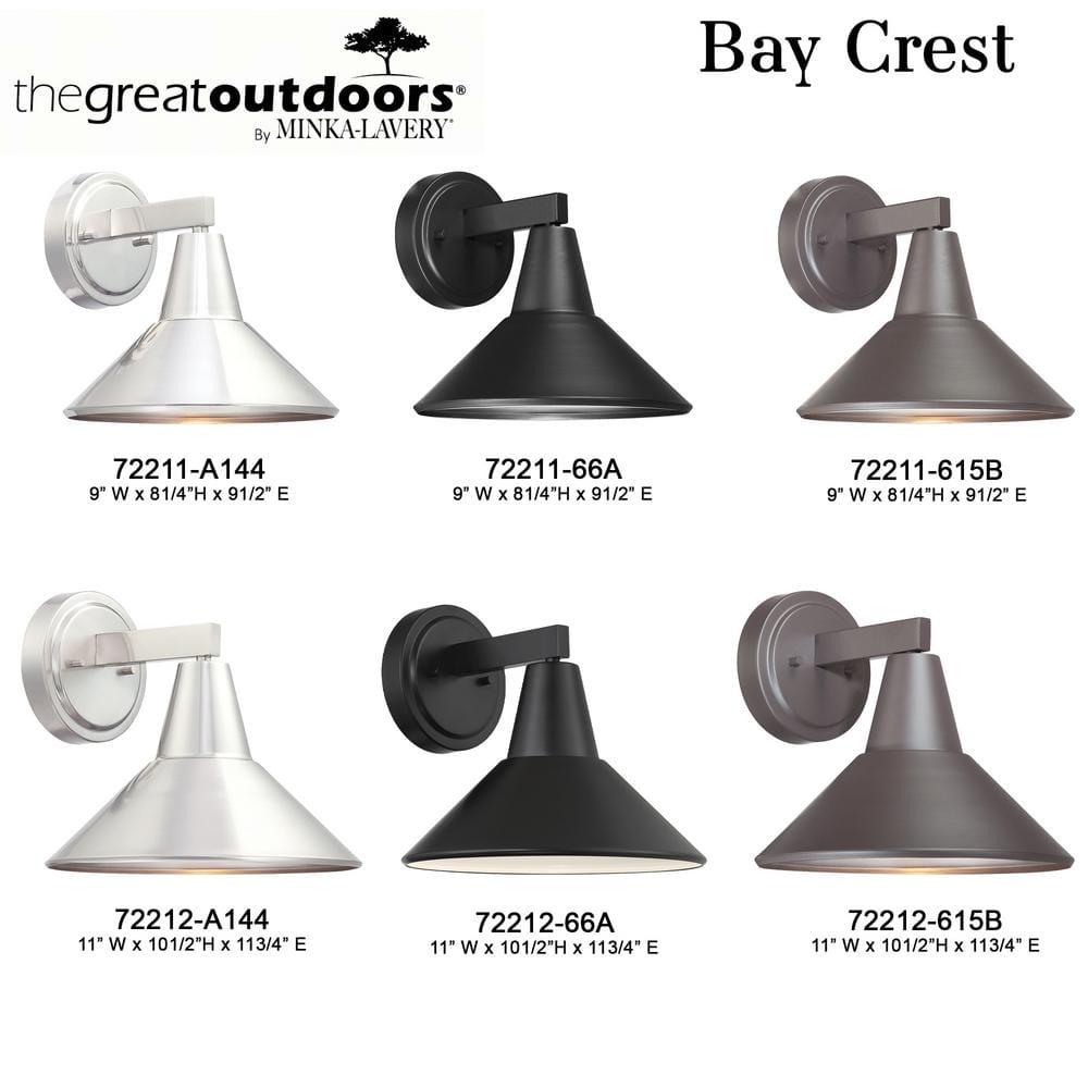 Great Outdoors by Minka Bay Crest Aluminum Wall Light