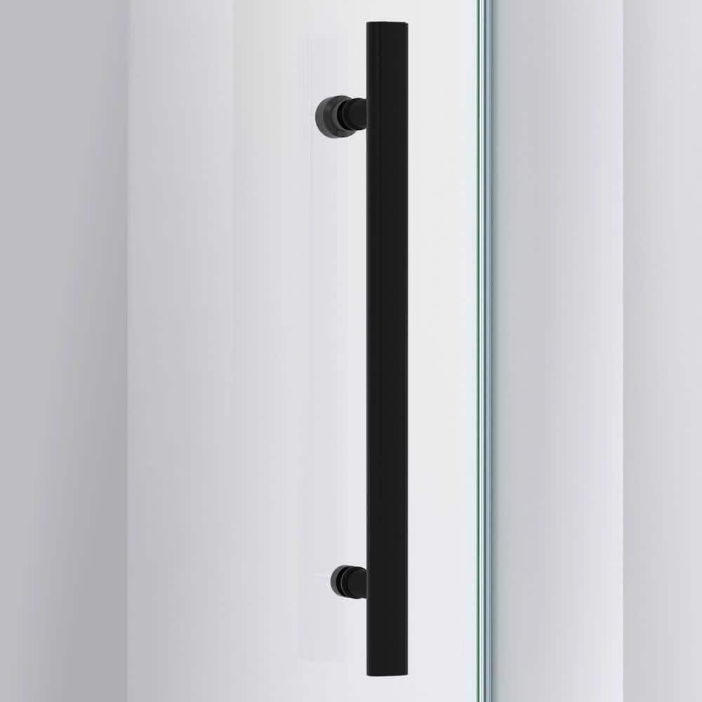 Enigma Air 60.38" W x 34.75" D x76" H Frameless Rectangle Walk In Shower Enclosure