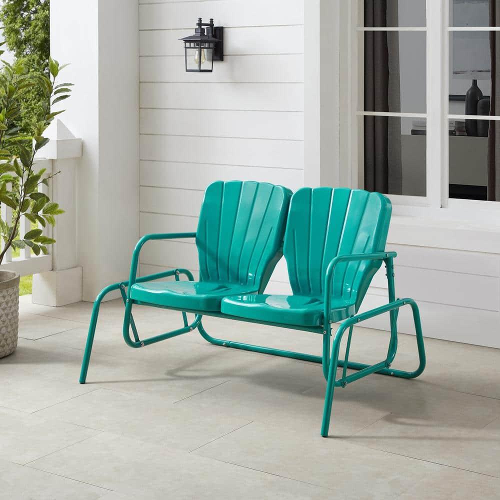 Outdoor Burley Gliding Metal Bench