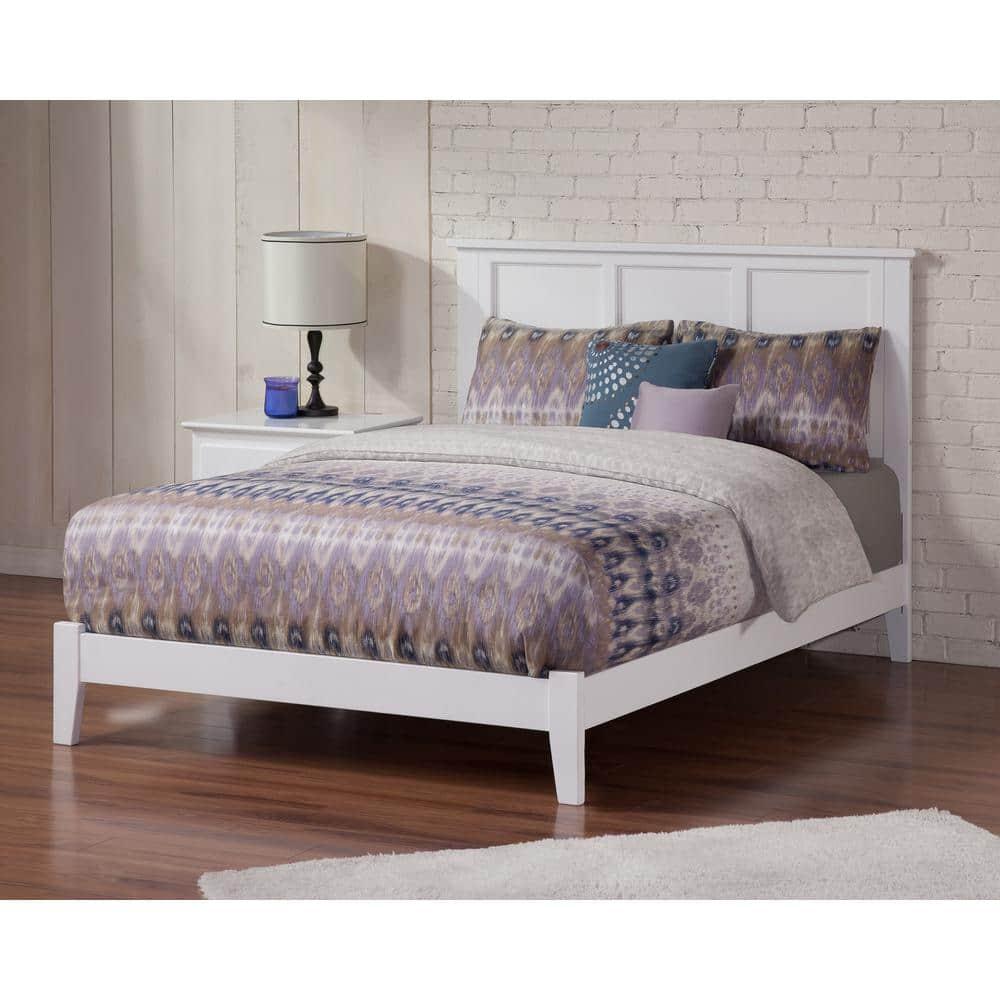AFI Furnishings Madison Low Profile Platform Bed Q WH