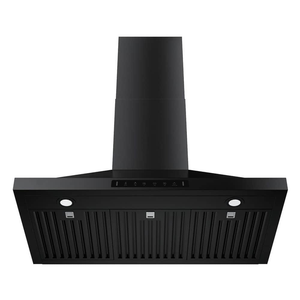 VIKIO PRO 36" 900 CFM Convertible Wall Mount Range Hood with LED Lights & Hands-Free Control RHW30-MH