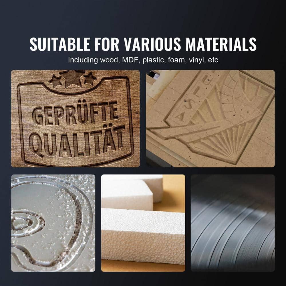 VEVOR CNC Router Machine, 300W, 3 Axis GRBL Control Wood Engraving Carving