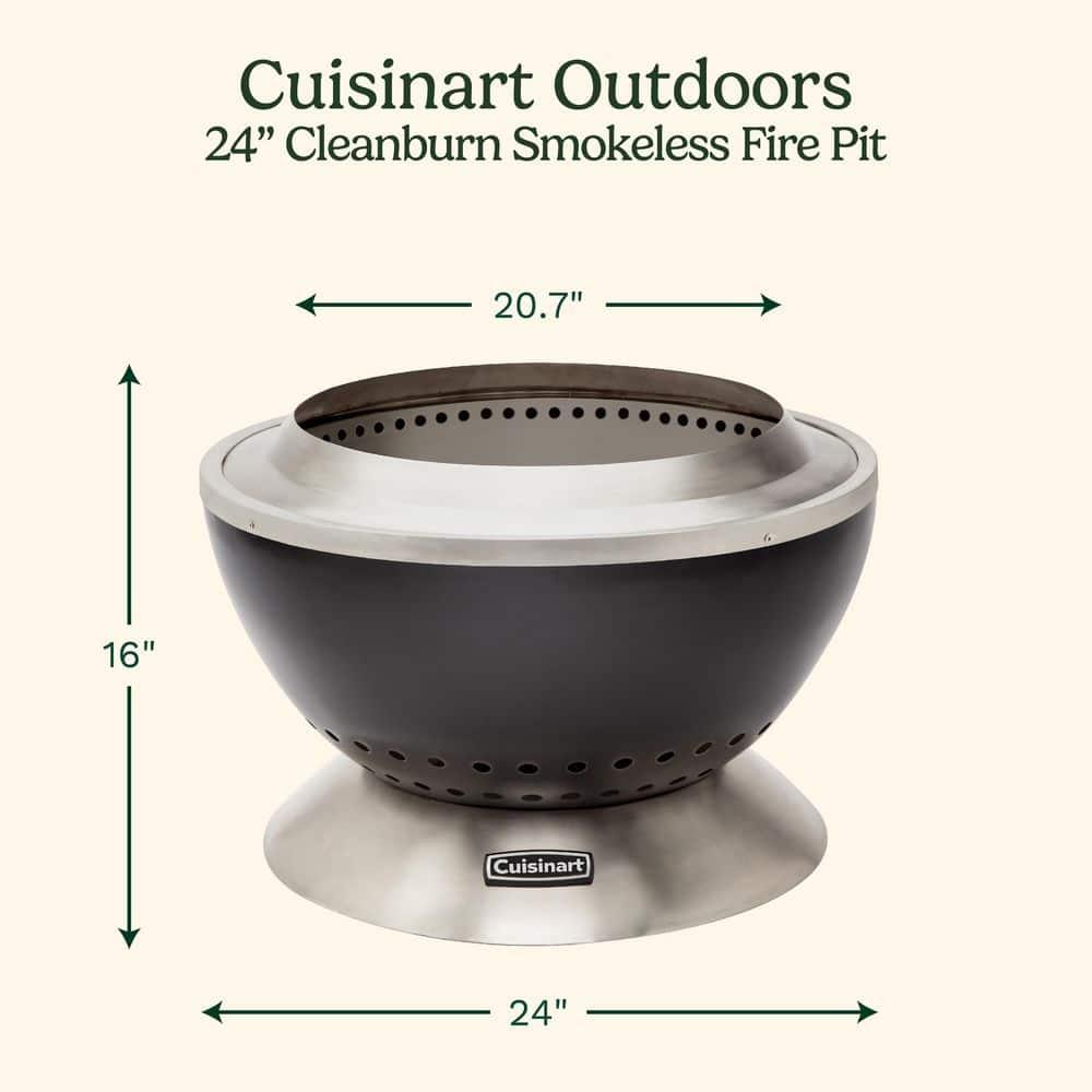 Cuisinart® 24" Round Cleanburn Fire Pit