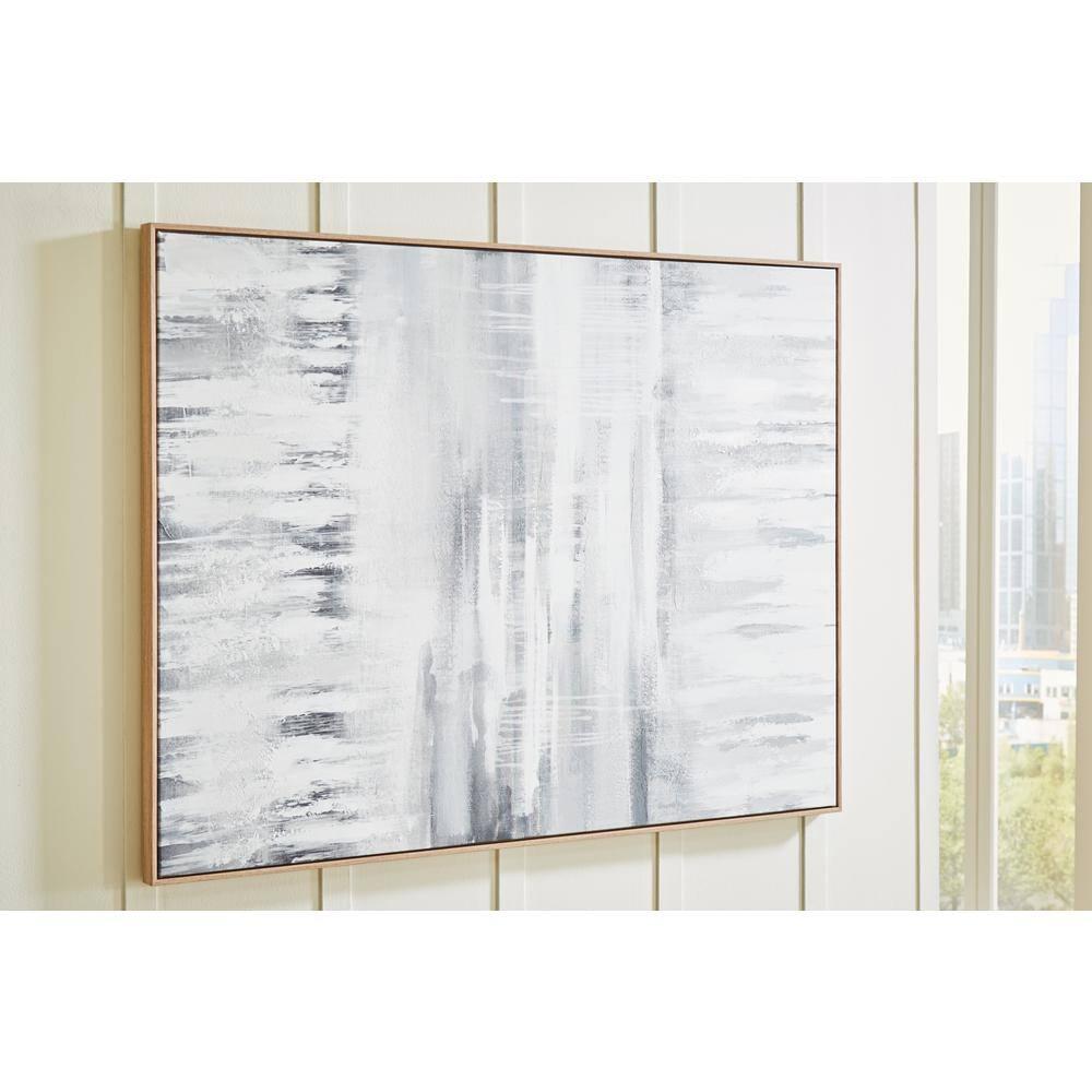 Signature Design by Ashley Estonbrook Wall Art, Gray & White