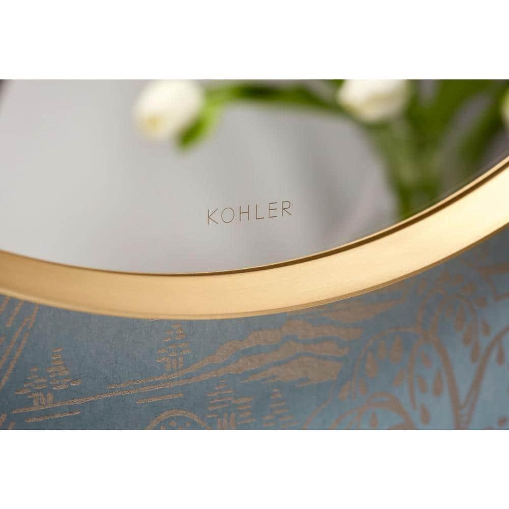 Essential Round Wall Mirror, Bathroom/Vanity Mirror with Frame