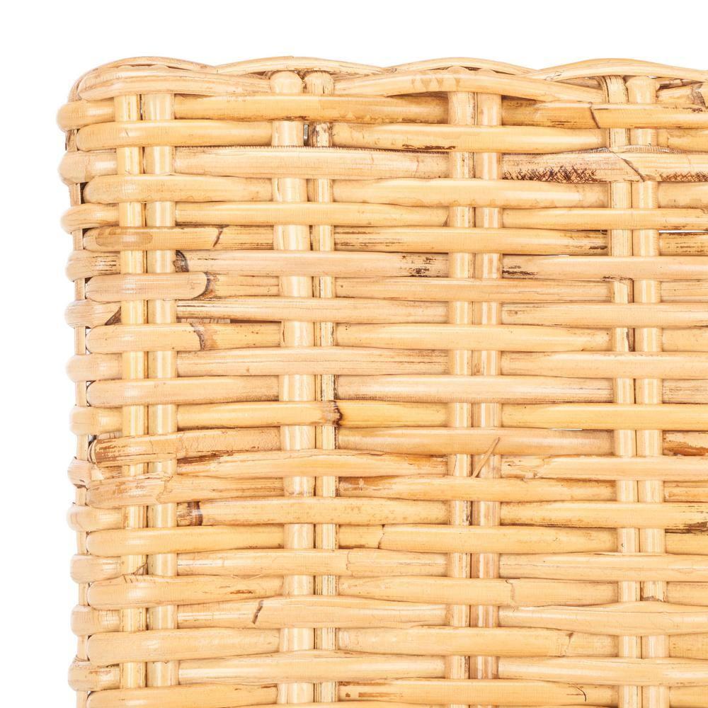Tobie Rattan Counter Stool - BST6501 - Natural/Golden Brown - Safavieh