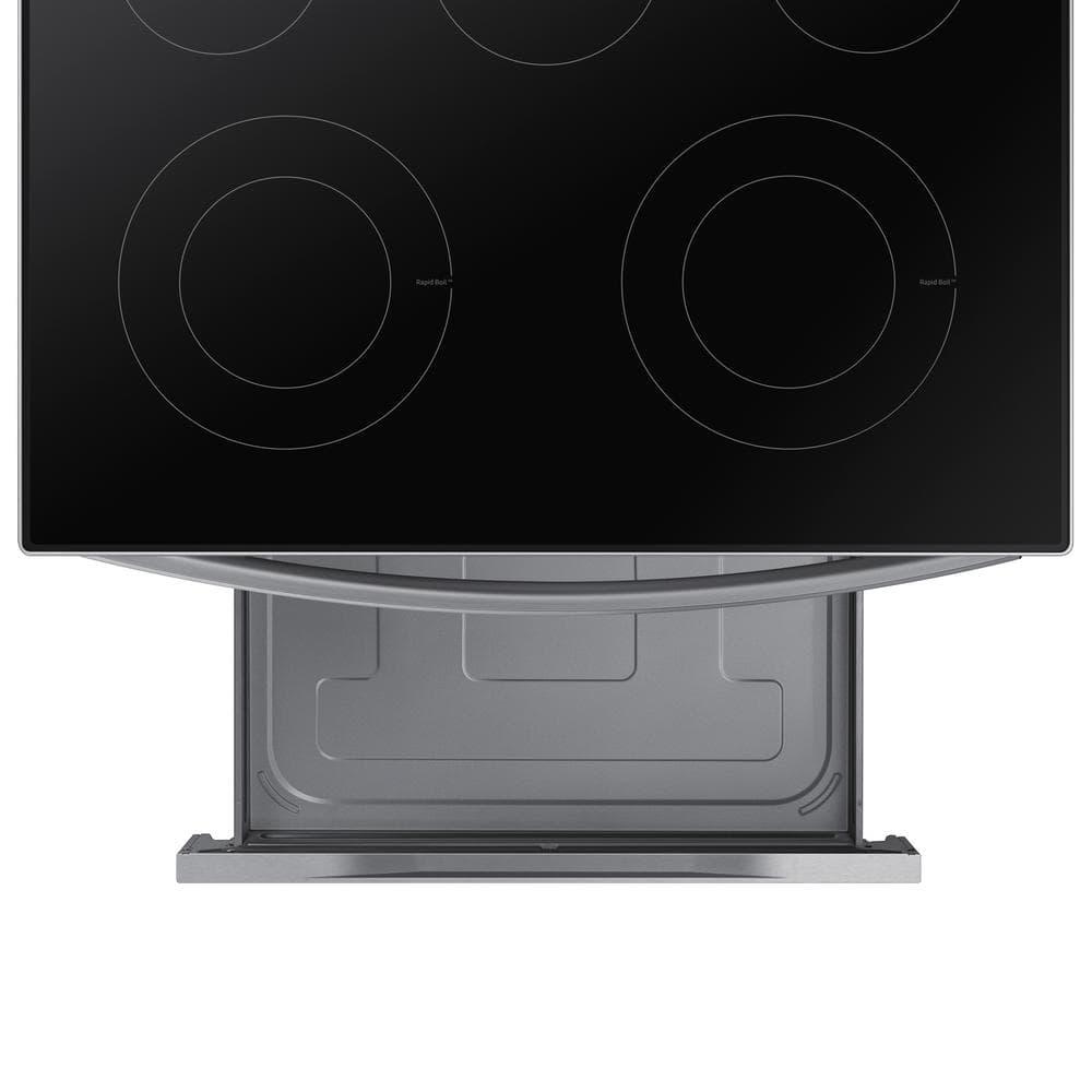 6.3 cu. ft. Smart Freestanding Electric Range with Rapid Boil™ & Self Clean