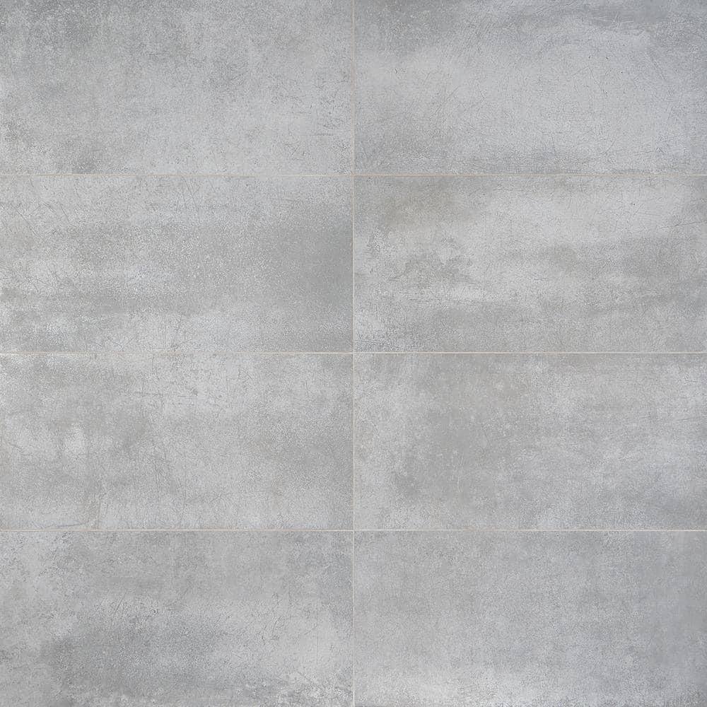 Bond Tile Fuse 12" x 24" Porcelain Metallic Look Wall & Floor Tile (13.56 sq. ft./ box)