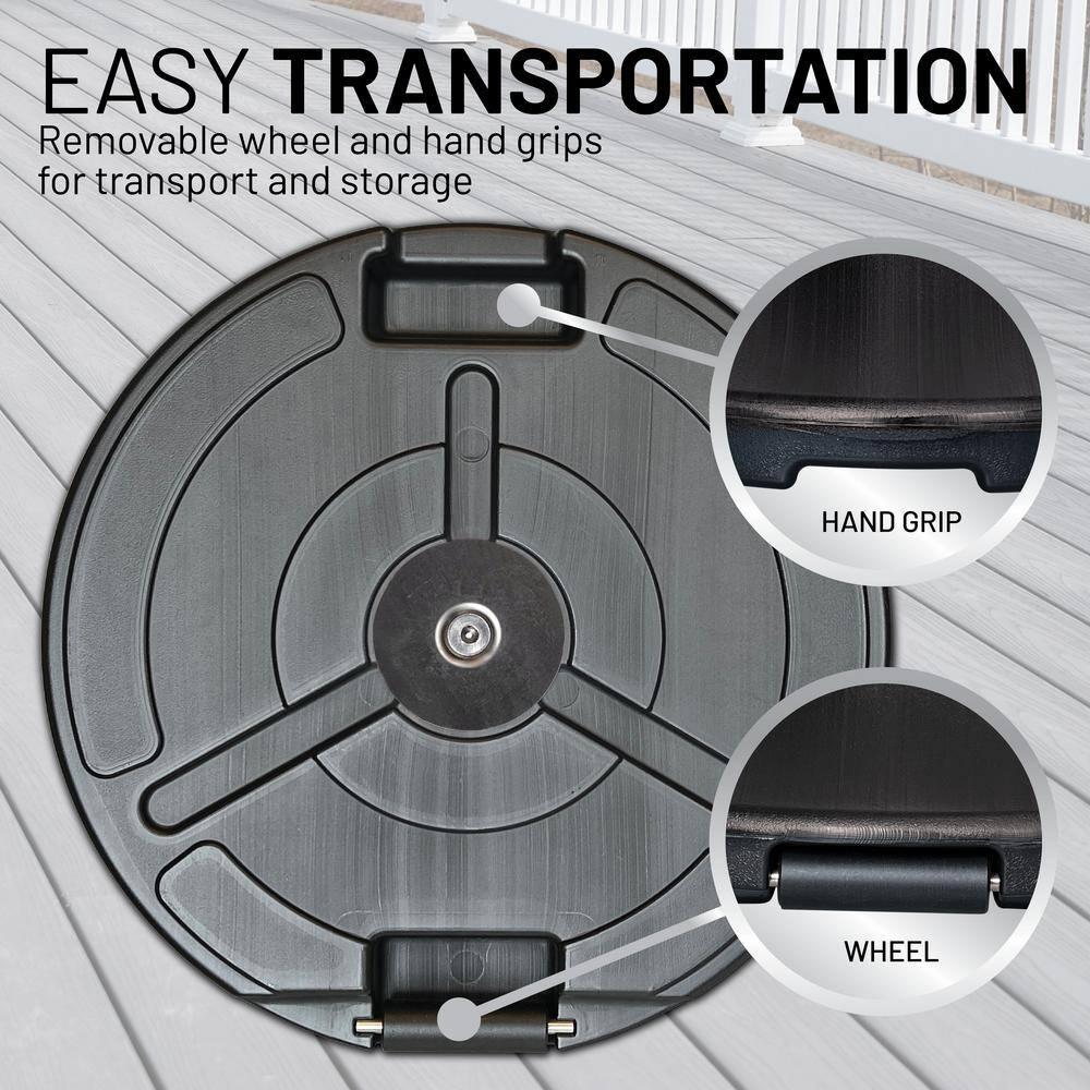 US Weight Fillable Umbrella Base