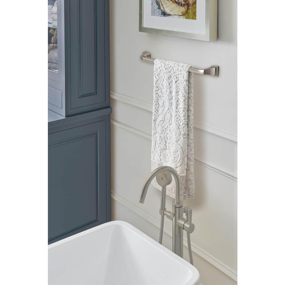 Amerock Revitalize Brushed Nickel 18 inch (457mm) Towel Bar