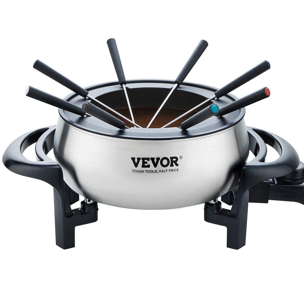 Vevor 3 qt. Stainless Steel Fondue Set & Reviews | Wayfair