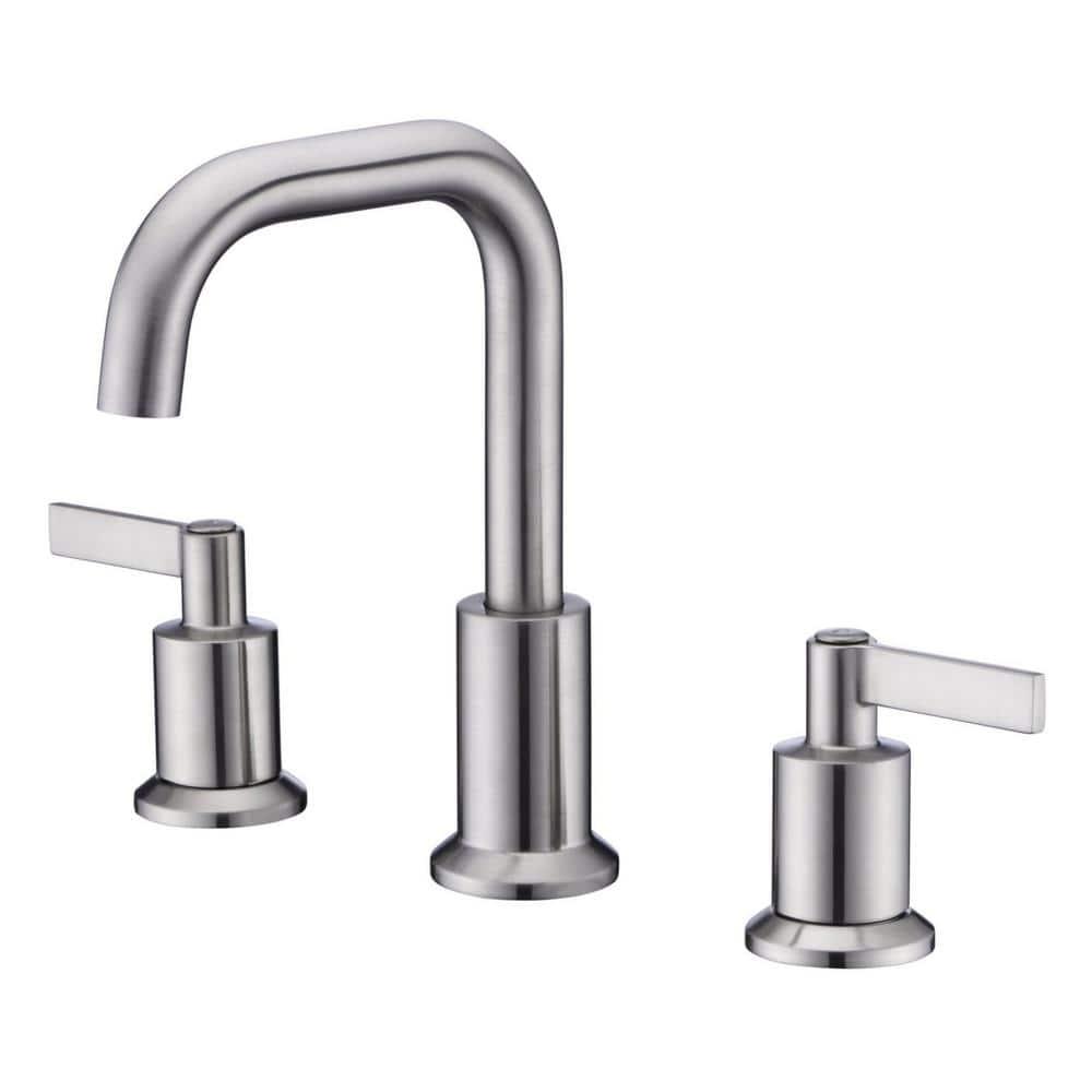 Kree Widespread 2-handle Bathroom Faucet with Drain Assembly