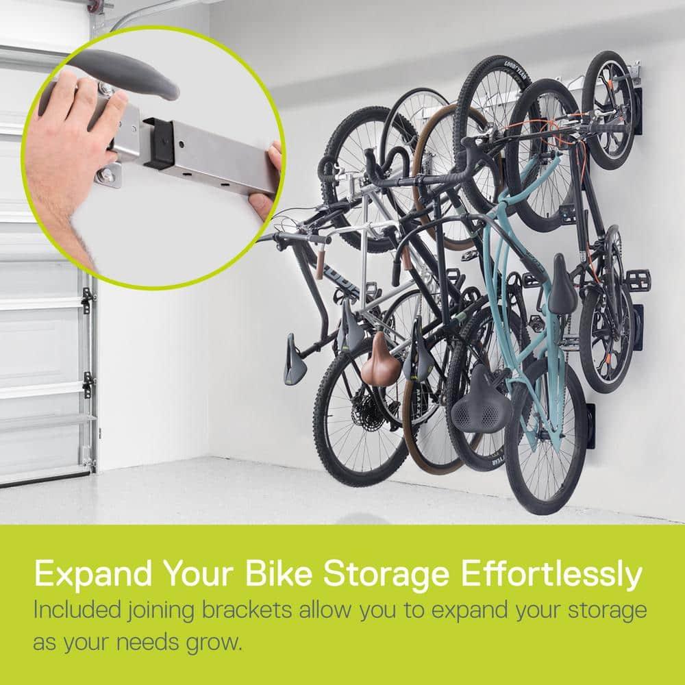 4 Bike Wall Mounted Bike Rack