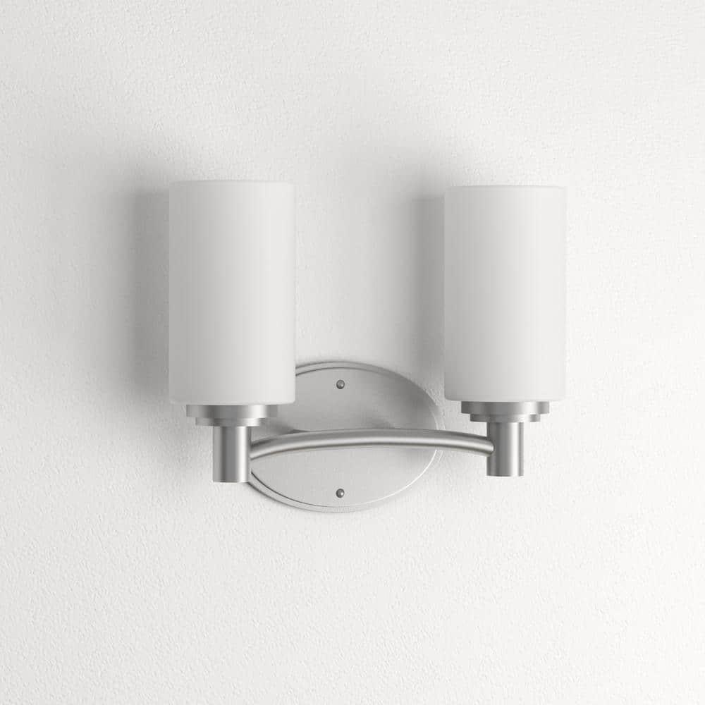 Thomas Lighting - Pittman - Two Light Wall Sconce-Brushed Nickel Finish