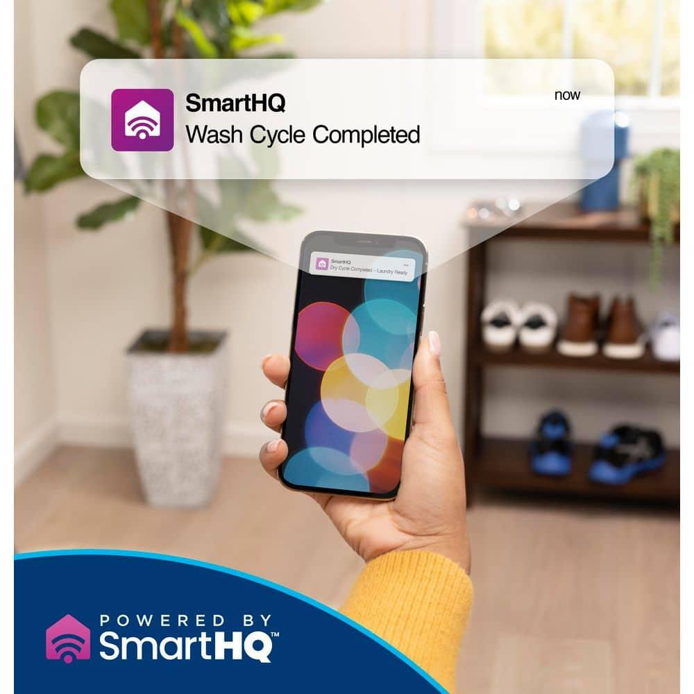 GE Appliances 5 Cubic Feet Energy Star Front Load Washer with Steam Wash