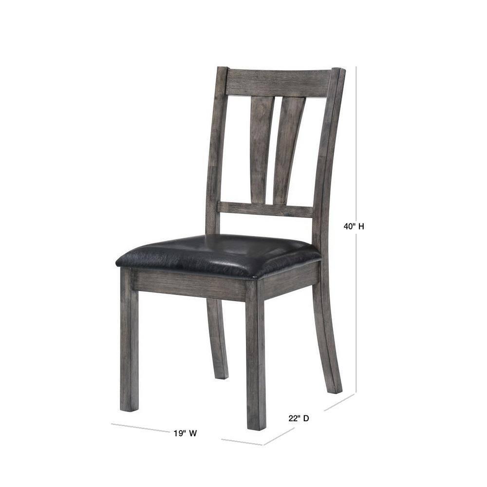 Grayson Fan Back Chair Gray Oak - Picket House Furnishings