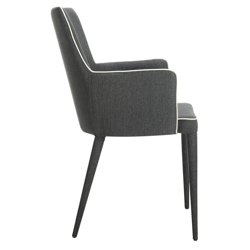 Summerset Arm Chair - Grey/White - Safavieh