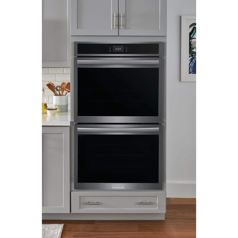 Frigidaire 30" 5.3 cu. ft Self-Cleaning Convection Electric Single Wall Oven FCWS3027AS
