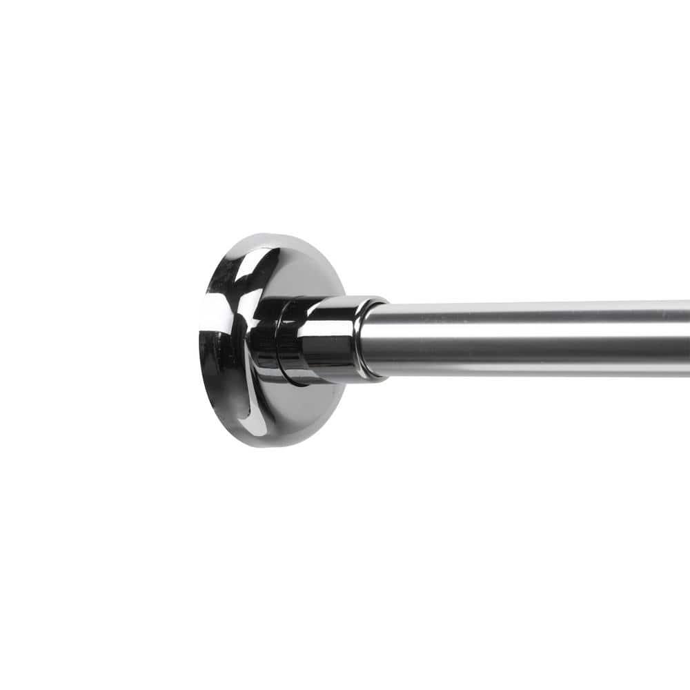 102.36'' L-Shaped Fixed Shower Curtain Rod