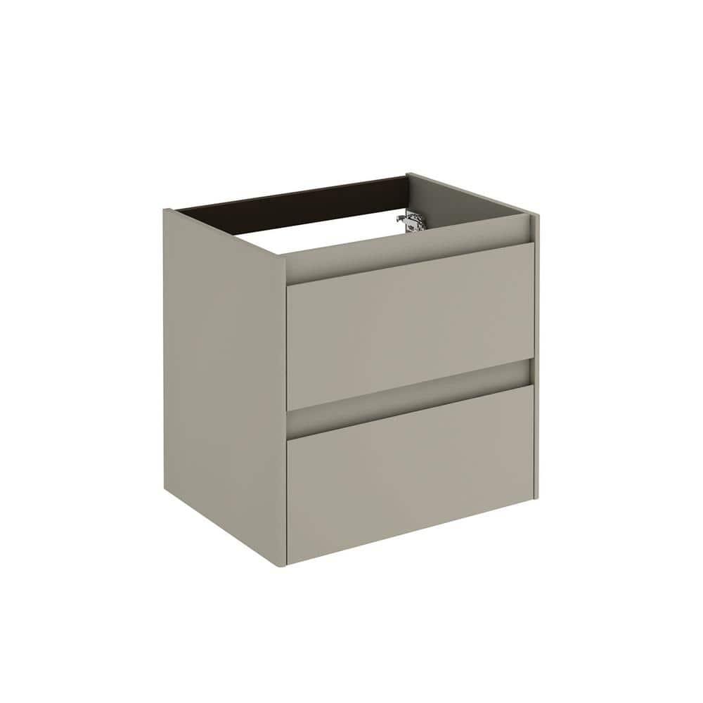 WS Bath Collections Ambra 23.4" Wall Mounted Single Bathroom Vanity Base Only