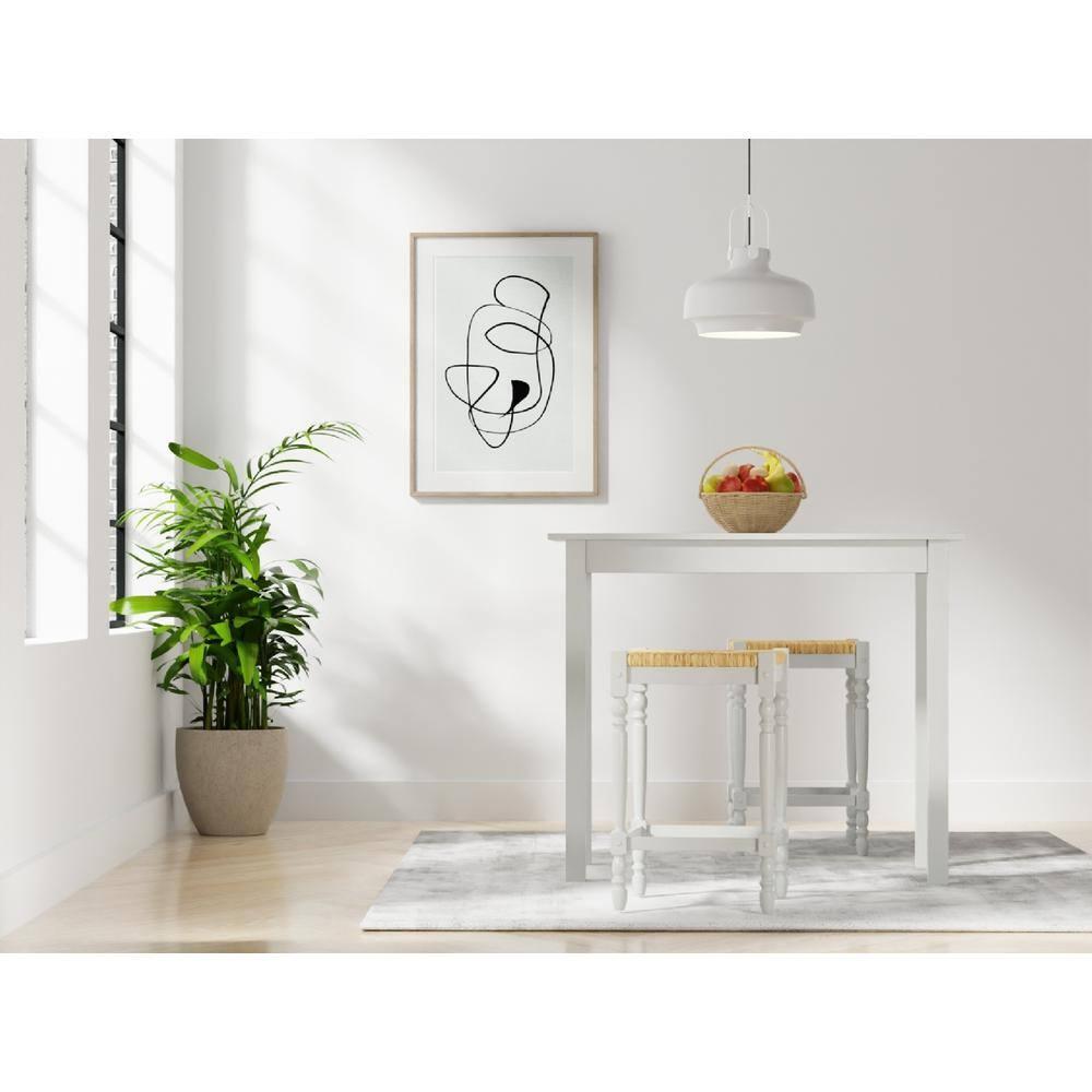 Carolina Company 2242-MW Ant. White Cafe Bar