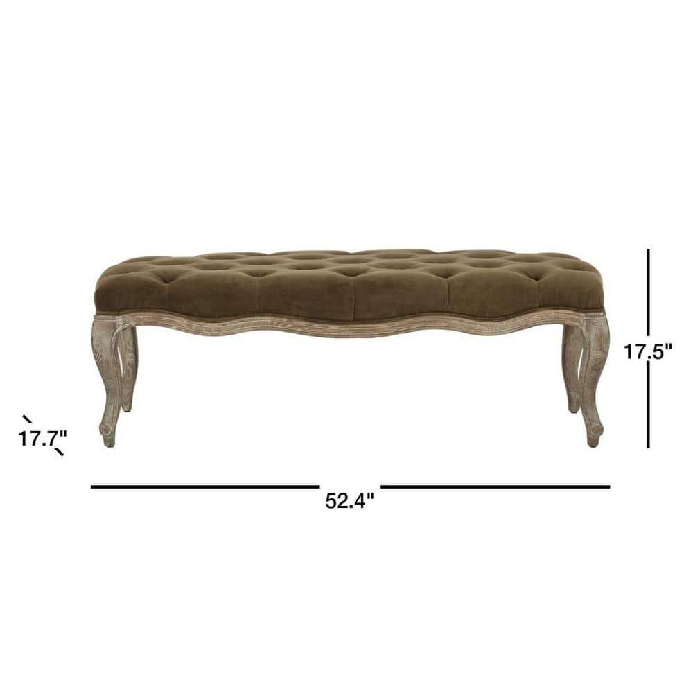 SAFAVIEH Ramsey Bench Spruce