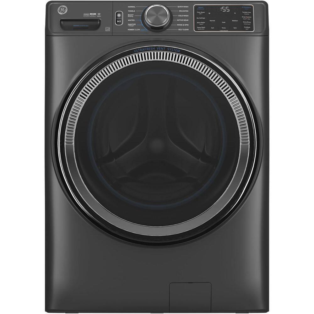 GE Appliances 5 Cubic Feet Energy Star Front Load Washer with Steam Wash