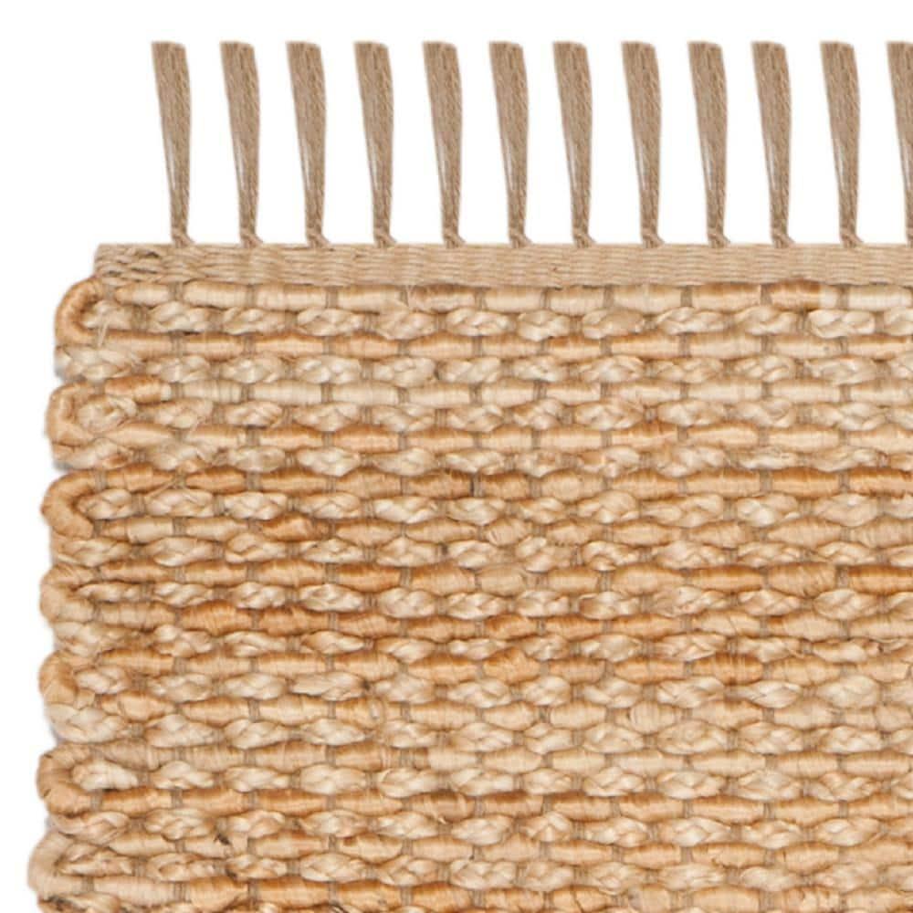 Uma Natural Fiber Hand Woven Jute Solid Color Rug