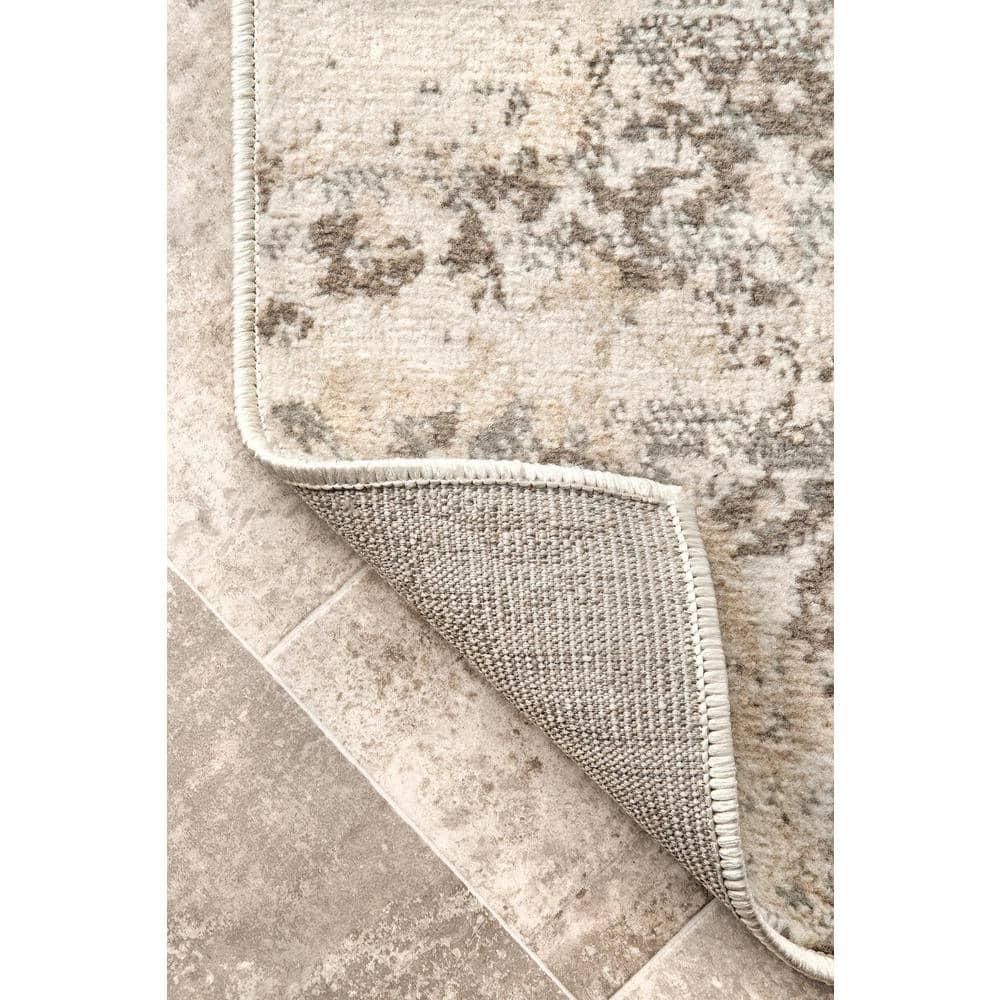 Nuloom Freja Floral & Paisley 9x12 Indoor Area Rug for Living Room Bedroom Dining Room Kitchen, Beige/Ivory