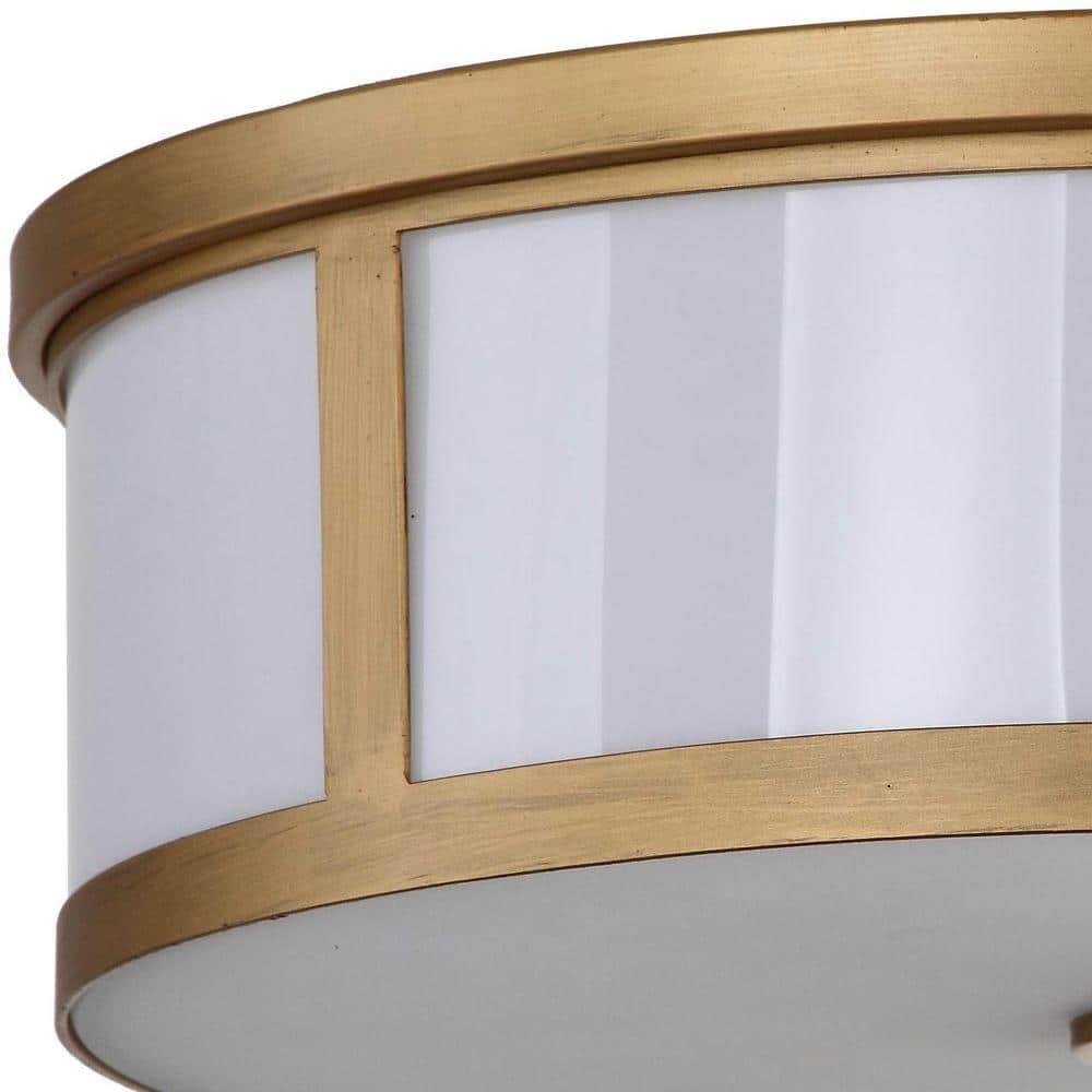 Avery Ceiling Drum Light - LIT4195 - Gold - Safavieh