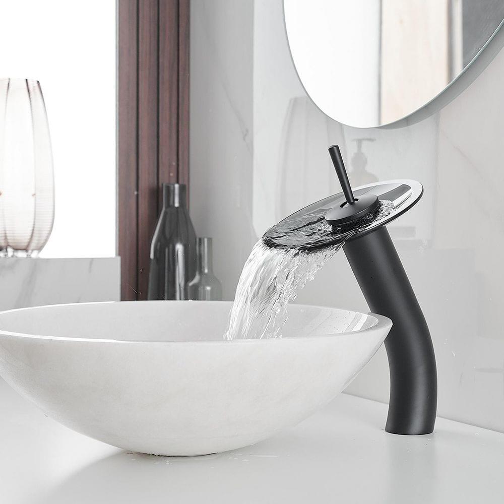 Waterfall Vessel Bathroom Faucet