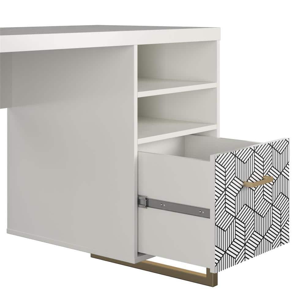 CosmoLiving by Cosmopolitan Scarlett Desk