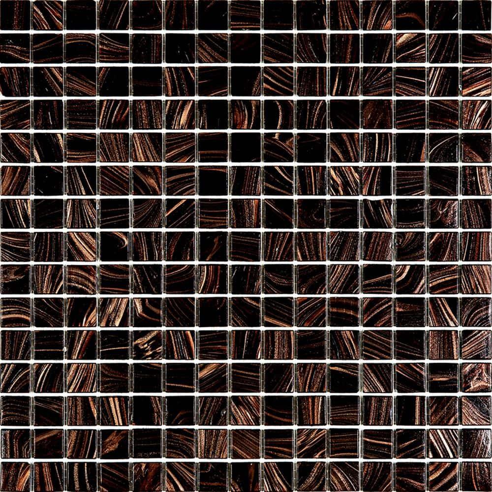 Celestial 0.8" x 0.8" Glass Grid Mosaic Wall & Floor Tile