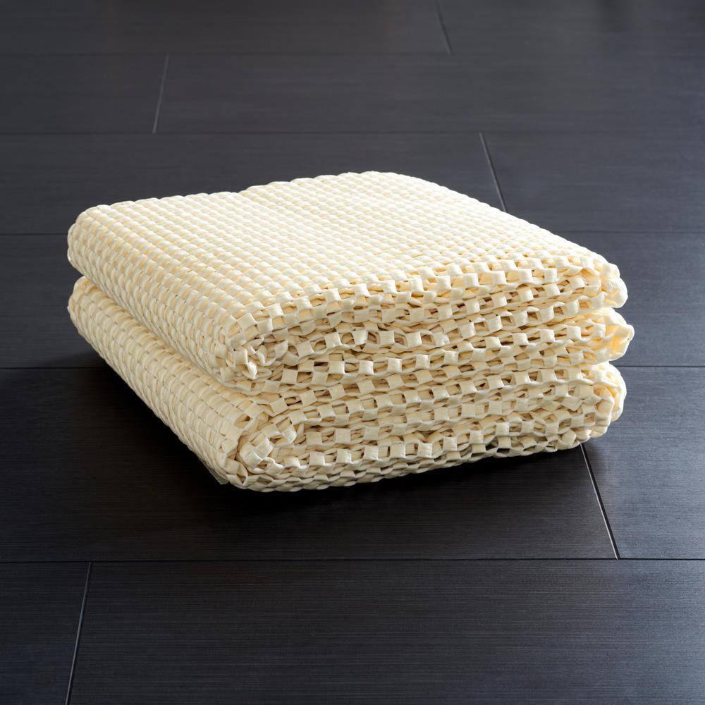 Grid Pad PAD111 Power Loomed Indoor Rug Pad - White - 4' x 6' - Safavieh