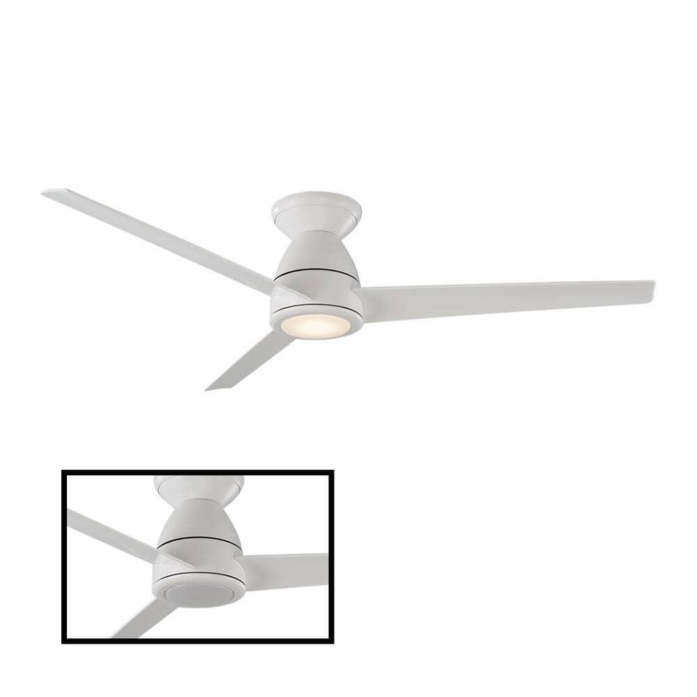 Modern Forms Tip Top 3 - Blade Smart Propeller Ceiling Fan with Light Kit Included