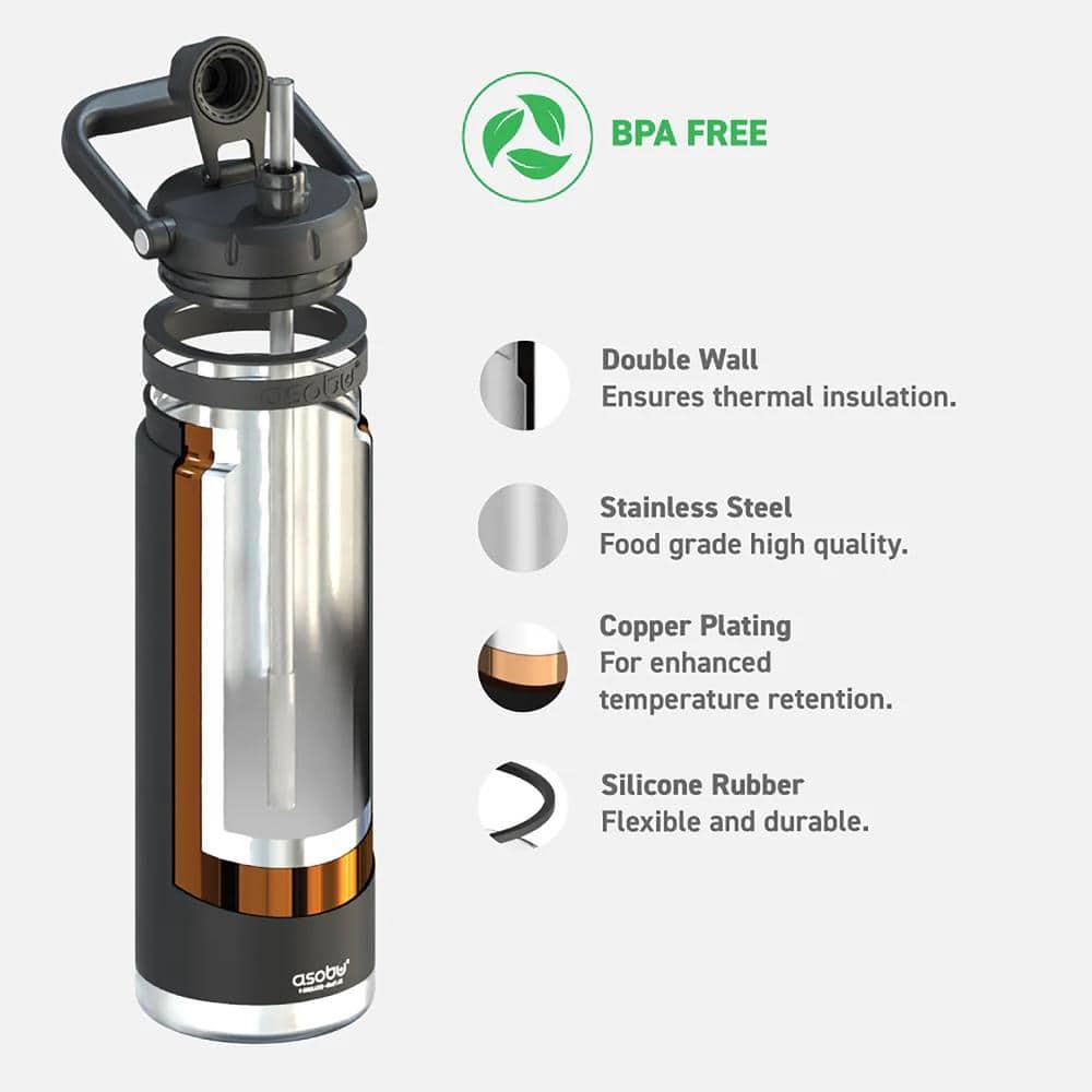 Asobu Asobu Canyon 50oz. Vacuum Insulated Stainless Steel Water Bottle